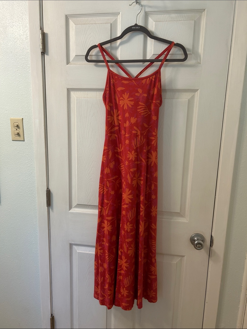 Pact Organic Cotton Fit & Flare Midi Dress
